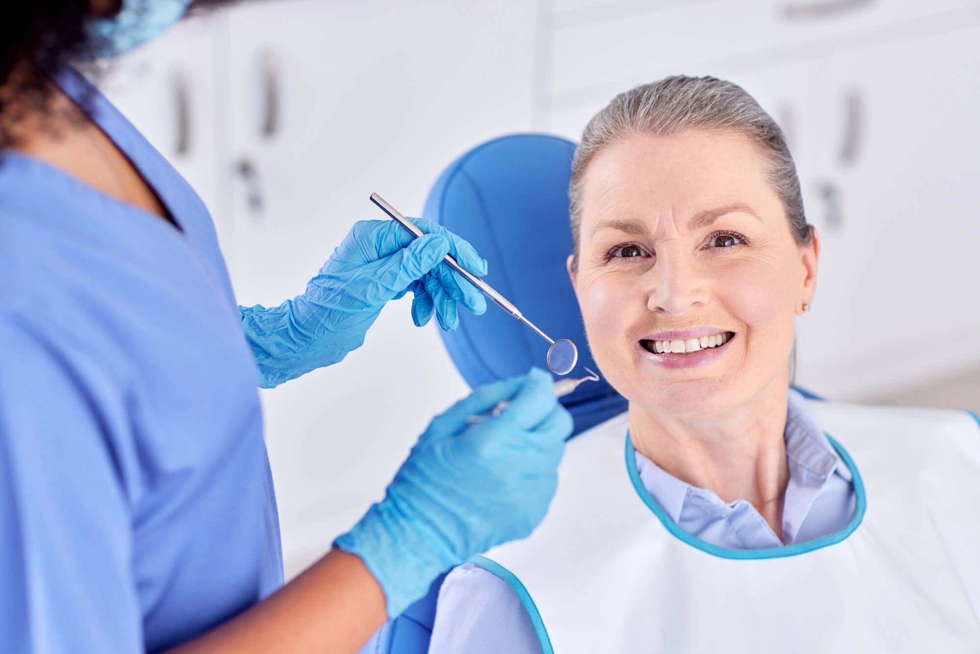 Woman-smiling-with-Dental-Implants-Fort-Pierce