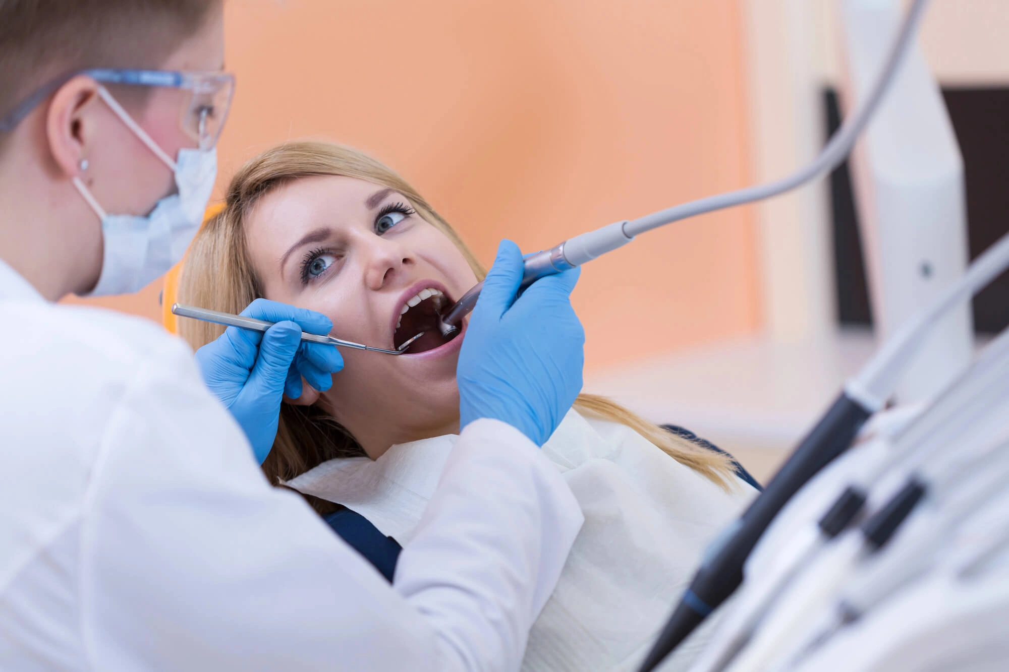 Ft. Pierce Dentist with patient