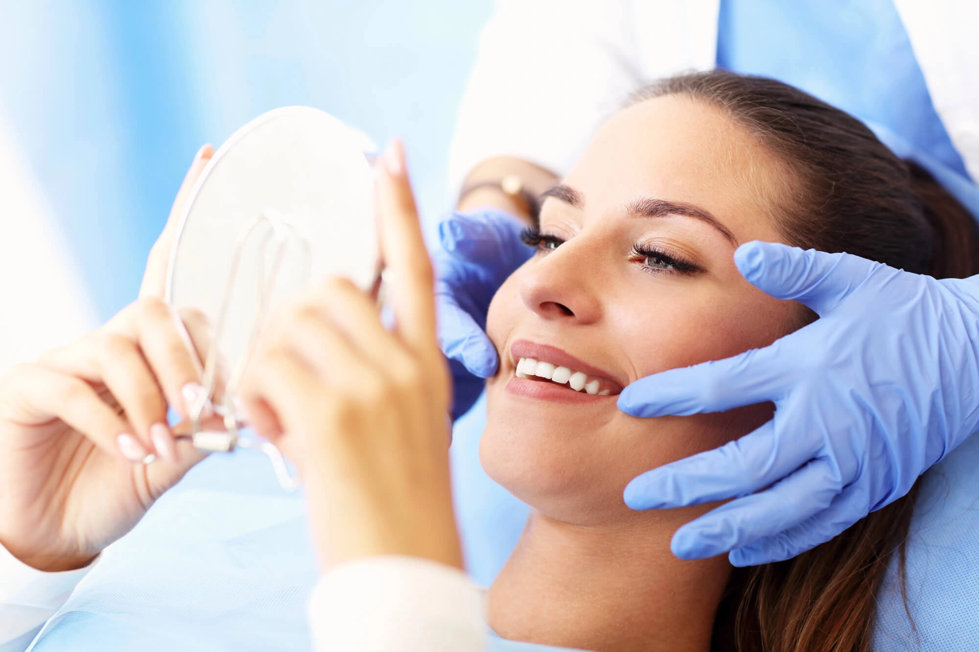 Smiling at Ft. Pierce Dentist