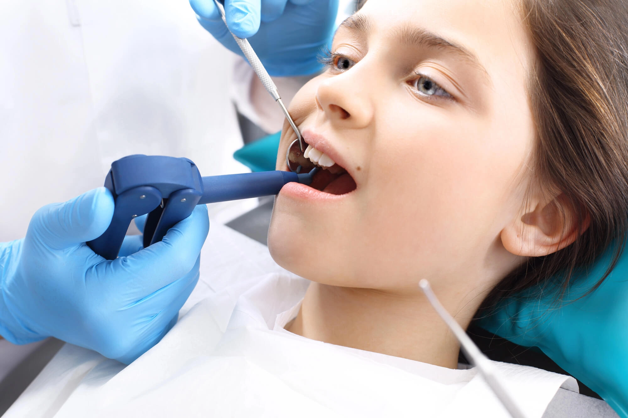 Kid undergoing treatment by Dentist in Indian River